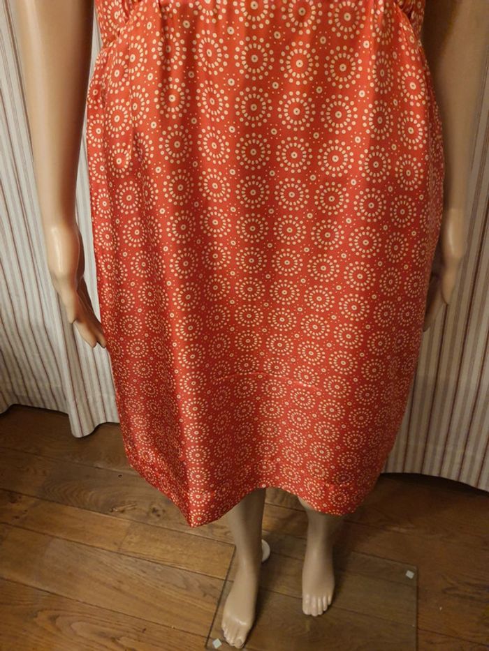 Jolie Robe Nougat London 100%soie taille 3 - photo numéro 7