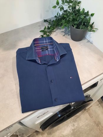 Chemise Tommy Hilfiger – Bleu marine – Slim Fit – Taille M