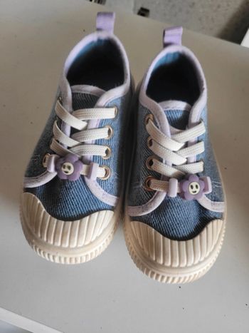 Basket kiabi couleur jean pointure 24