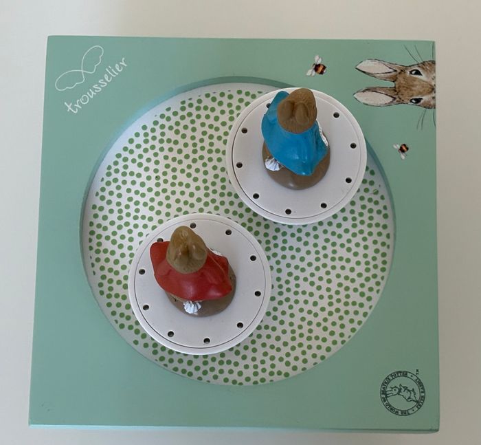 Boîte à Musique en Bois Trousselier - Peter Rabbit - Authentique - Neuve! - photo numéro 3