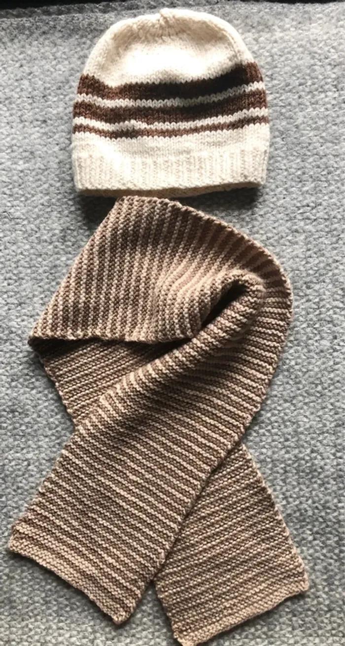 Ensemble bonnet écharpe bébé - photo numéro 2