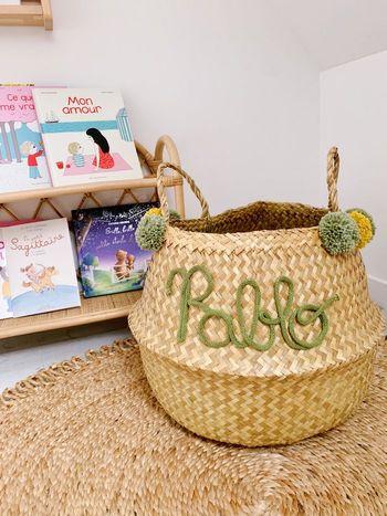 Grand panier personnalisé