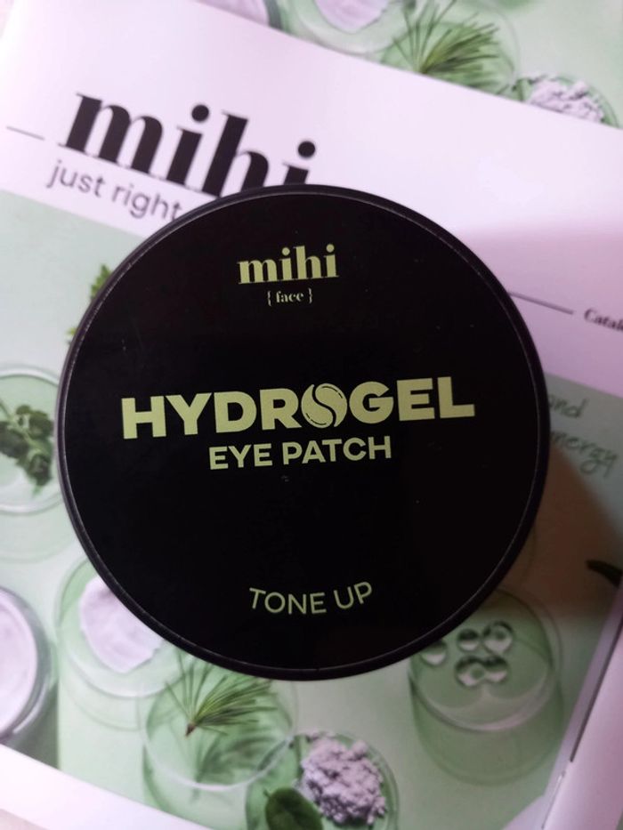 Hydrogel eye patch. Patch boîte 60pieces Mihi