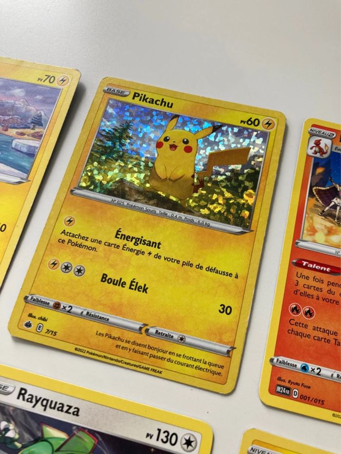 Lot carte pokémon Pikachu - photo numéro 2