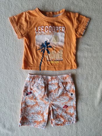 Ensemble d'été les cooper 9mois