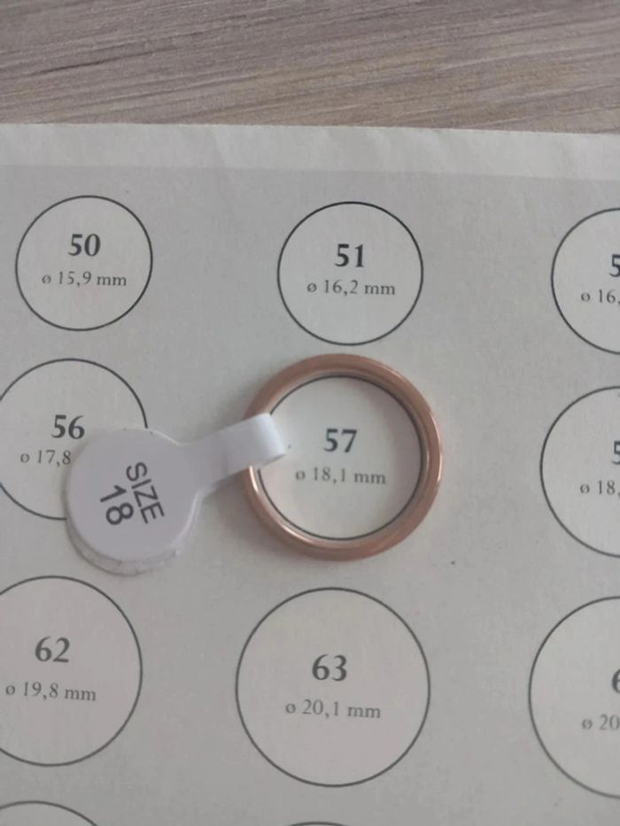 Bague femme taille 57 neuve - photo numéro 3