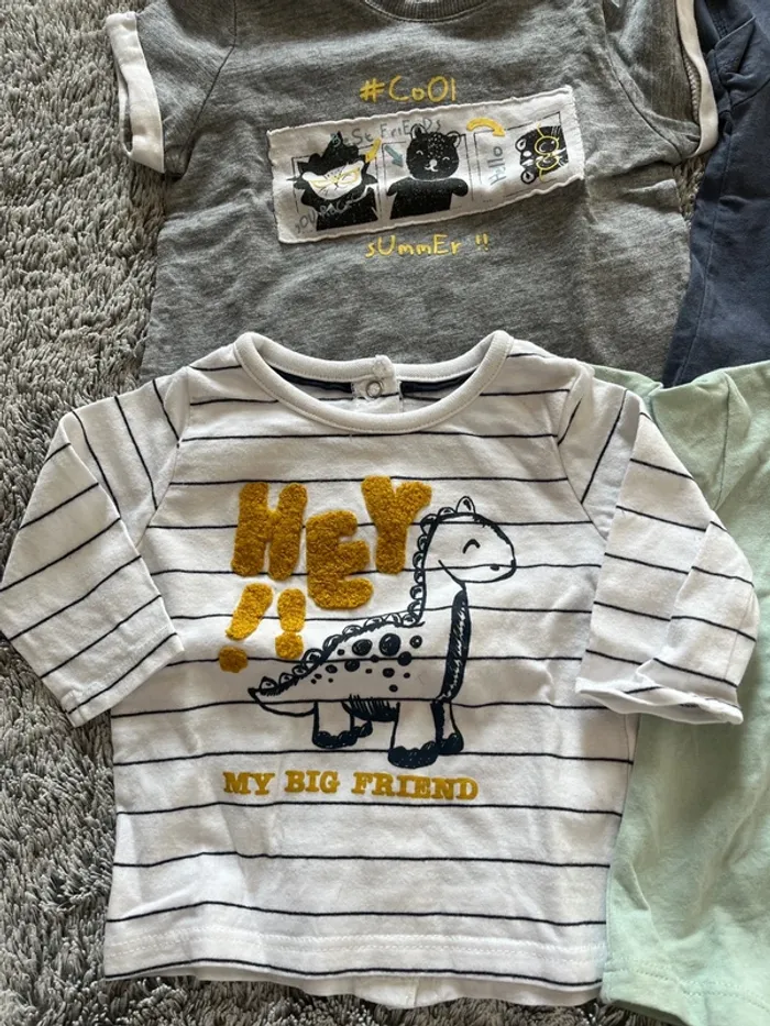 Tee shirt kiabi 3 mois - photo numéro 2