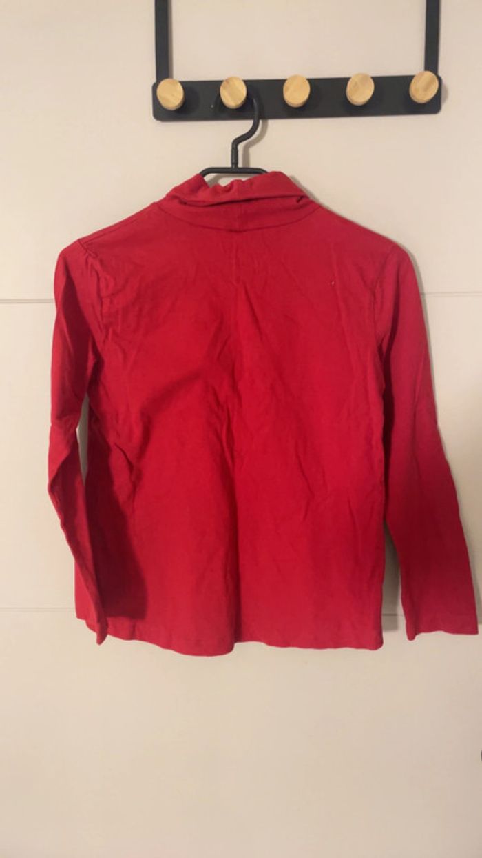 Sous-pull Zara rouge – taille 11/12, très bon état - photo numéro 4