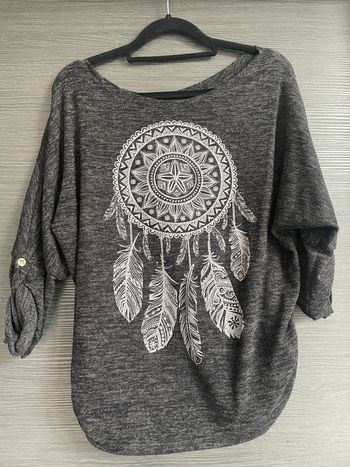 Pull plumes manche 3/4 M