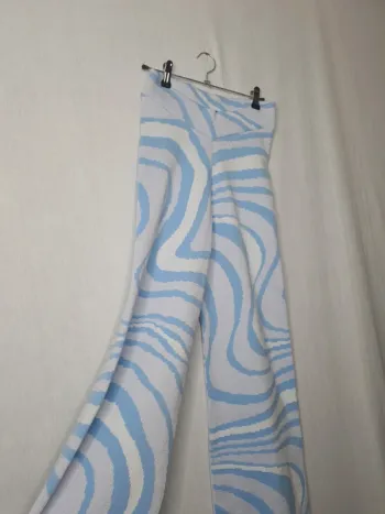 Pantalon psychédélique bleu