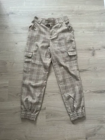 Pantalon à carreaux - Stradivarius
