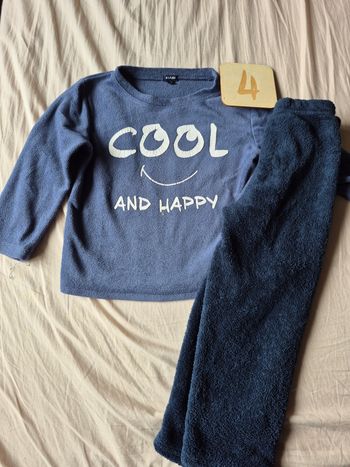 Pyjamas 2 pièces 4ans