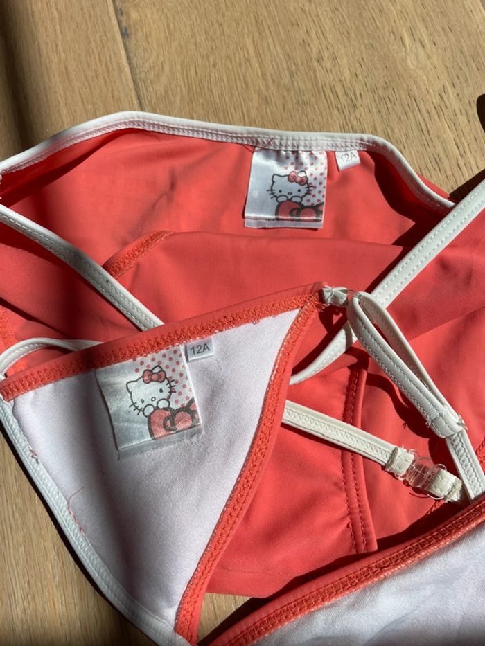 Bikini corail Hello Kitty - 12ans - photo numéro 6