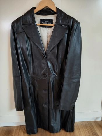 Manteau en cuir Redskins