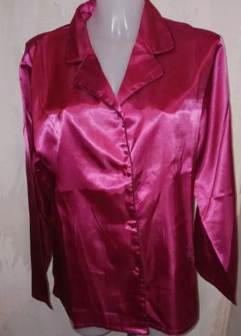 Chemisier rose T 46 48