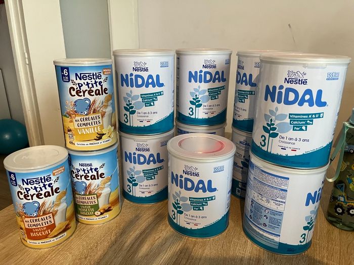 Lot lait infantile et céréales Nestlé – Neuf