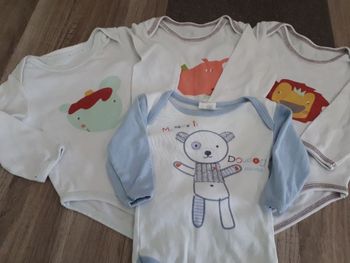 Lot 6 body manches longues