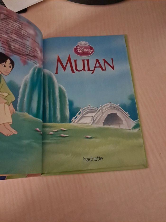Livre Mulan Disney - photo numéro 3