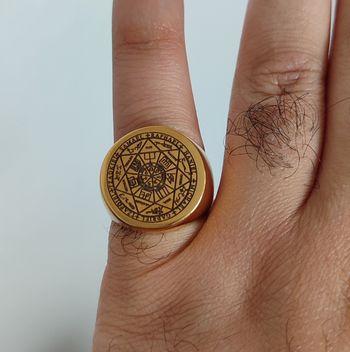 Bague chevalière