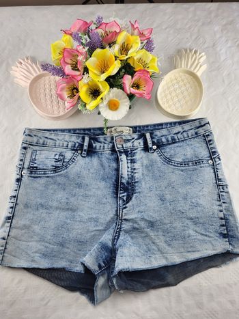 Short en jean bleu délavé Jennyfer Taille 42