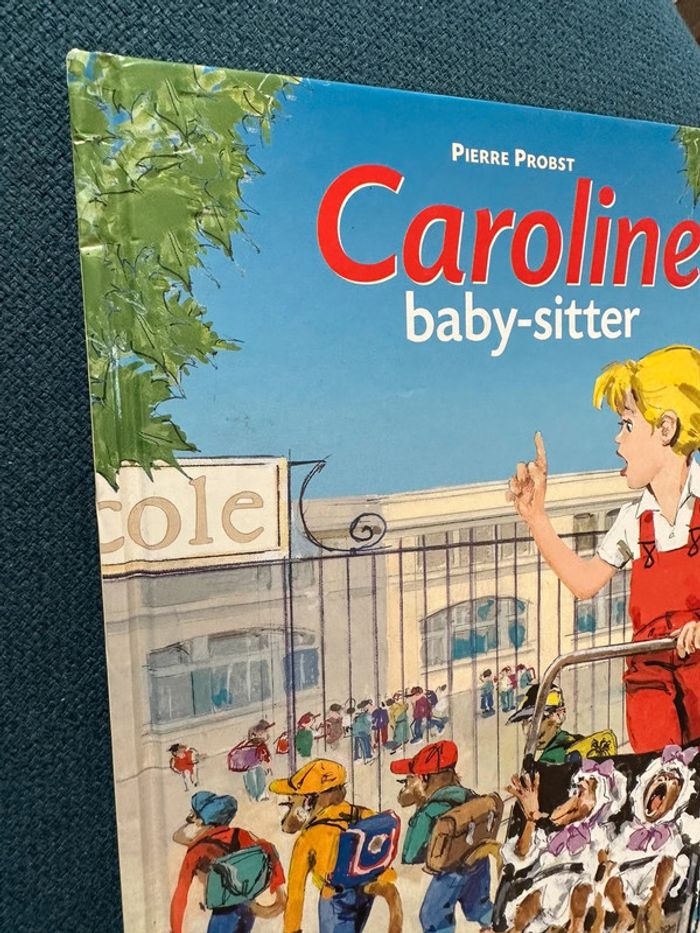 Livre Caroline baby-sitter Pierre Probst enfants singes Maki édition limitée bd album probst - photo numéro 7
