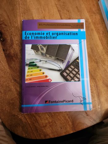 Livre : Economie et organisation de l'immobilier
