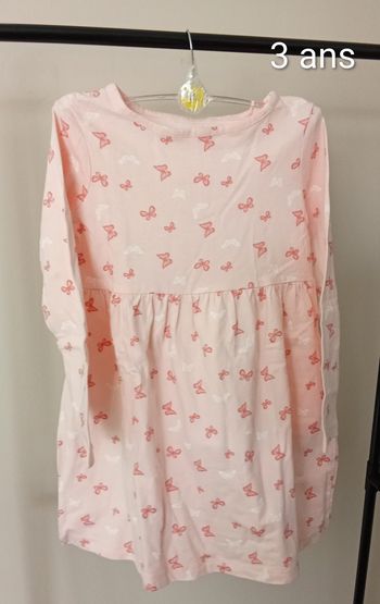 Robe papillon 3ans 