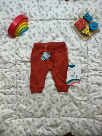 pantalon orange lien de serrage street monkey 3 mois