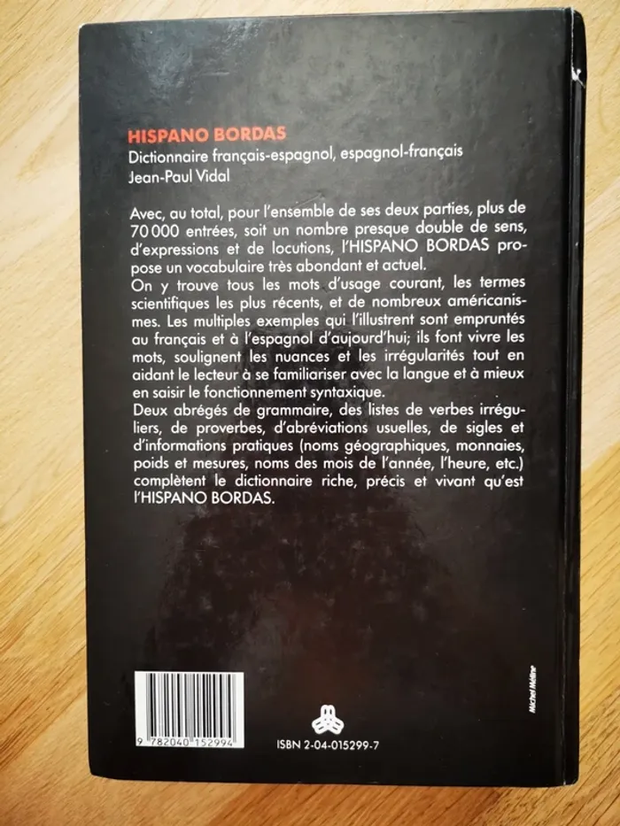 Dictionnaire français espagnol - photo numéro 2