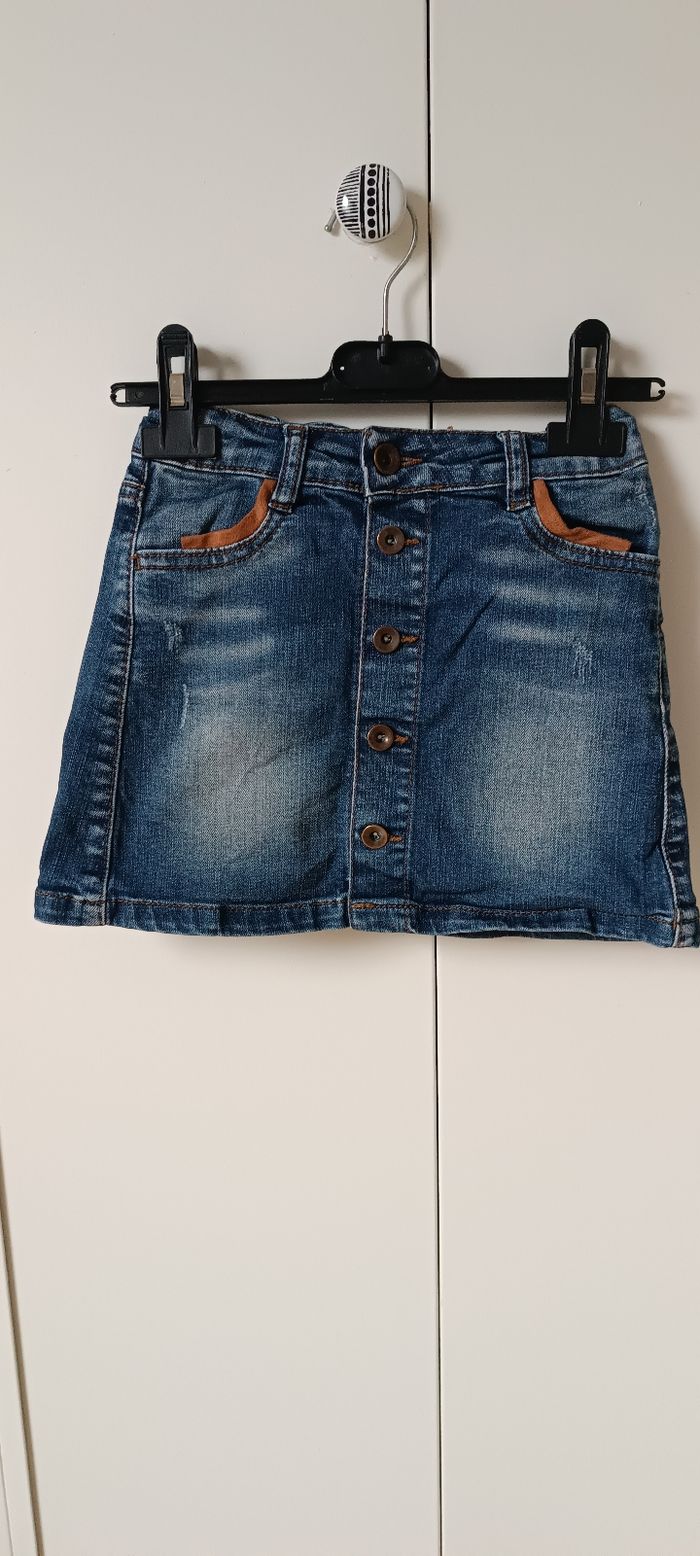 Jupe en jean, fillette. - photo numéro 5