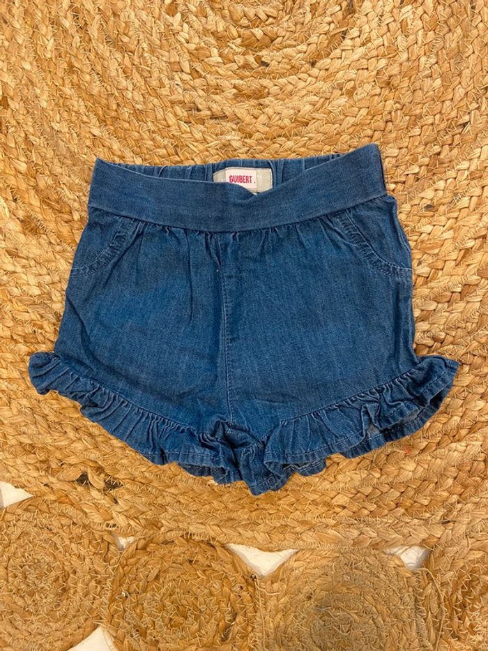 Short bébé fille 3 mois