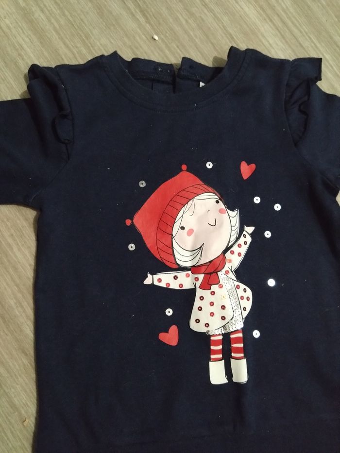 Tee shirt manches longues, 18 mois - photo numéro 3