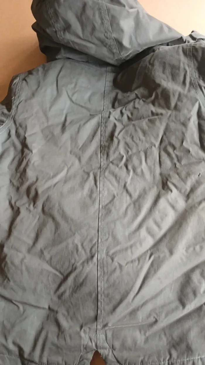 Manteau Vertbaudet kaki - photo numéro 4