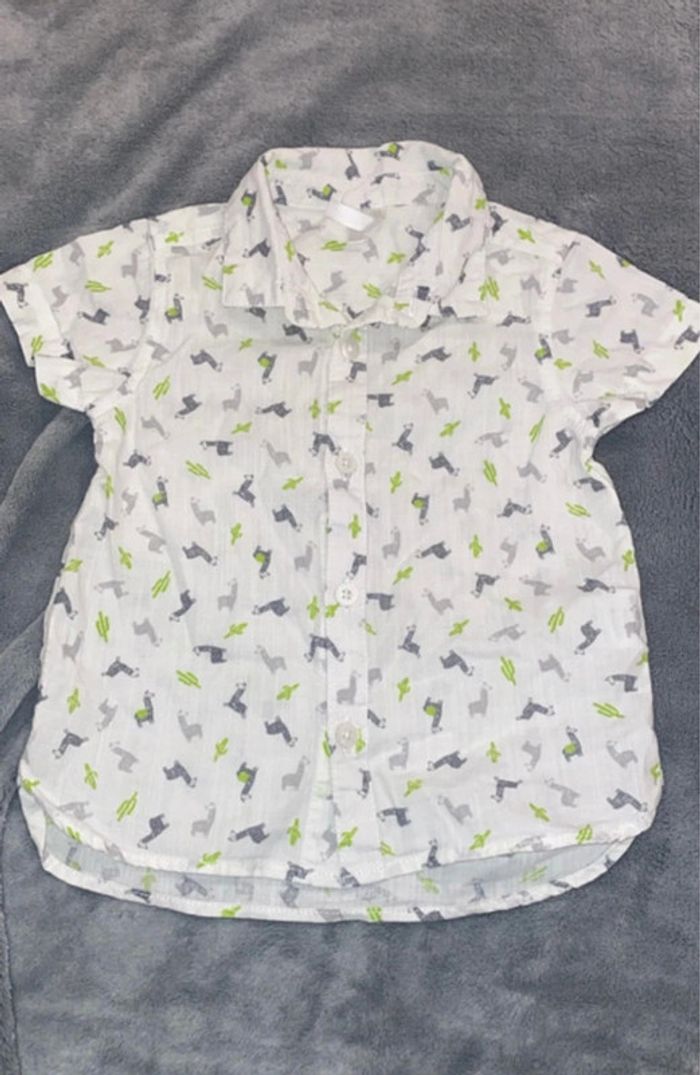 Chemise manches courtes