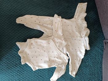 Ensemble body et pyjama fille 1 mois