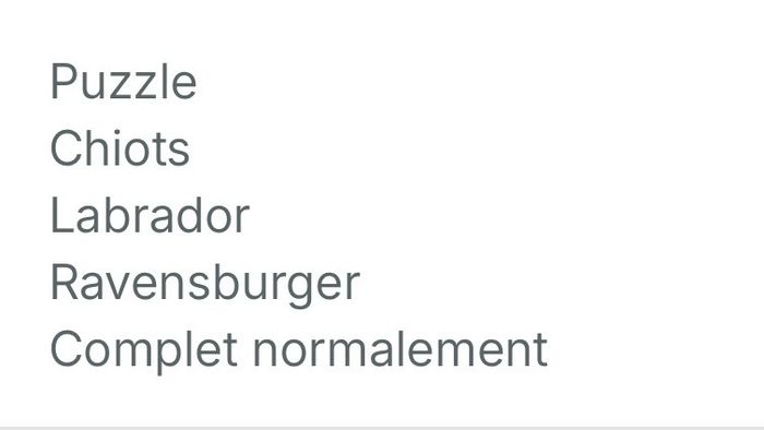 Puzzle chiots - photo numéro 3