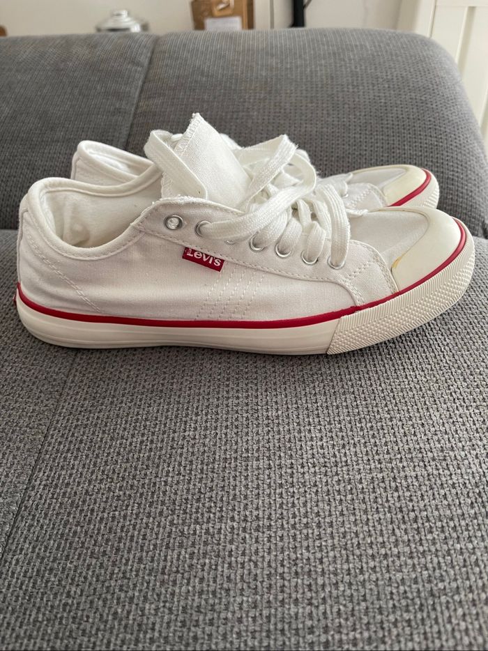 Levi's blanche, taille 38 - photo numéro 2