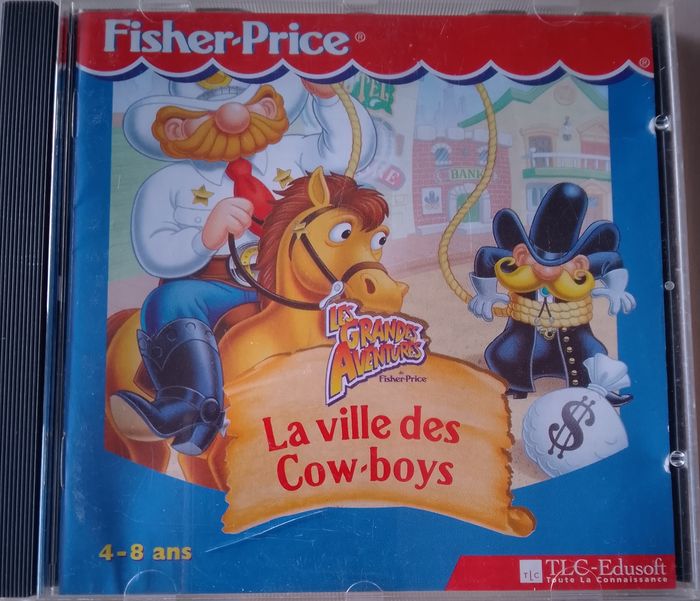 CD Fisher Price, la ville des Cow-boys, 1999.