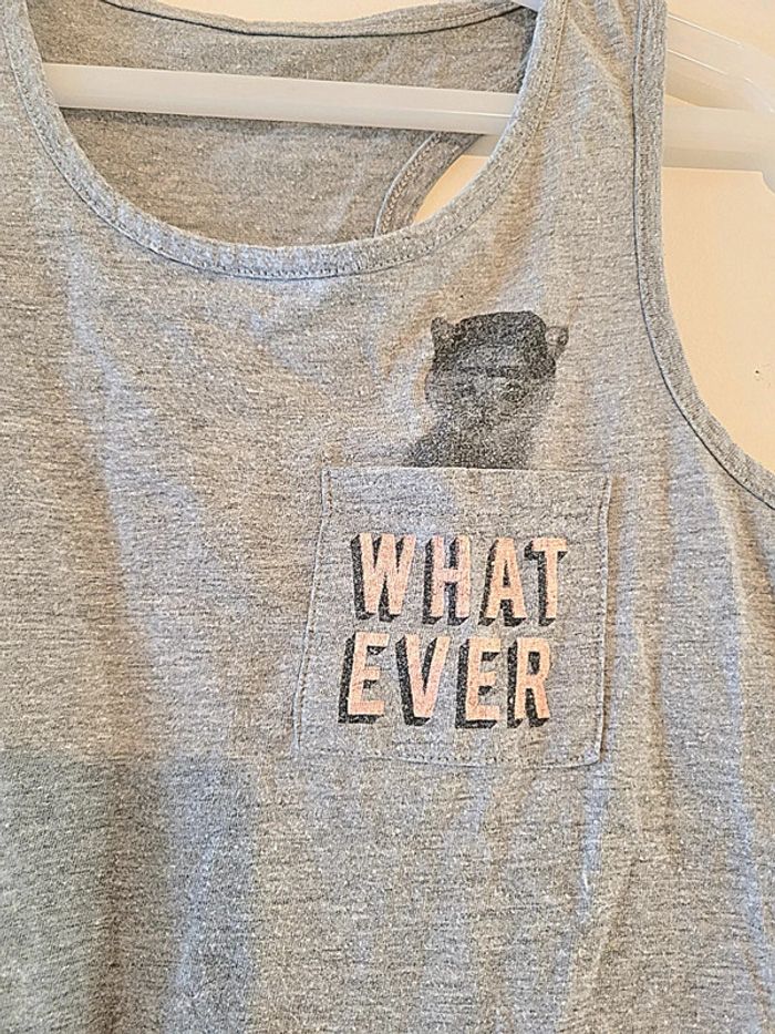 Magnifique débardeur gris à noué Taille 10 ans - photo numéro 3