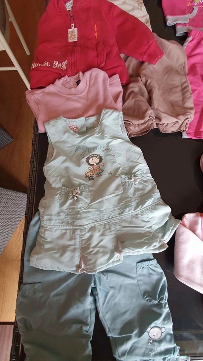 lot facile crèche fille survêtement 12 mois 16 pièces - photo numéro 4
