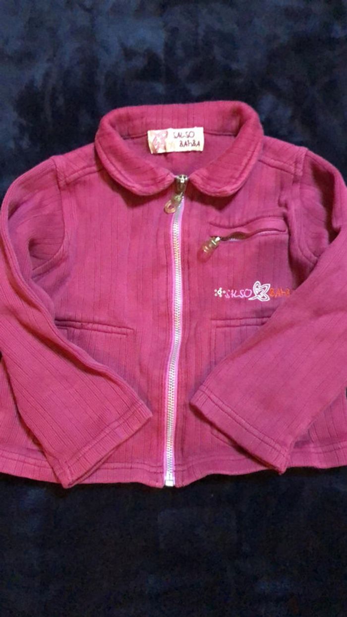 Veste zippée fille 5 ans - photo numéro 2