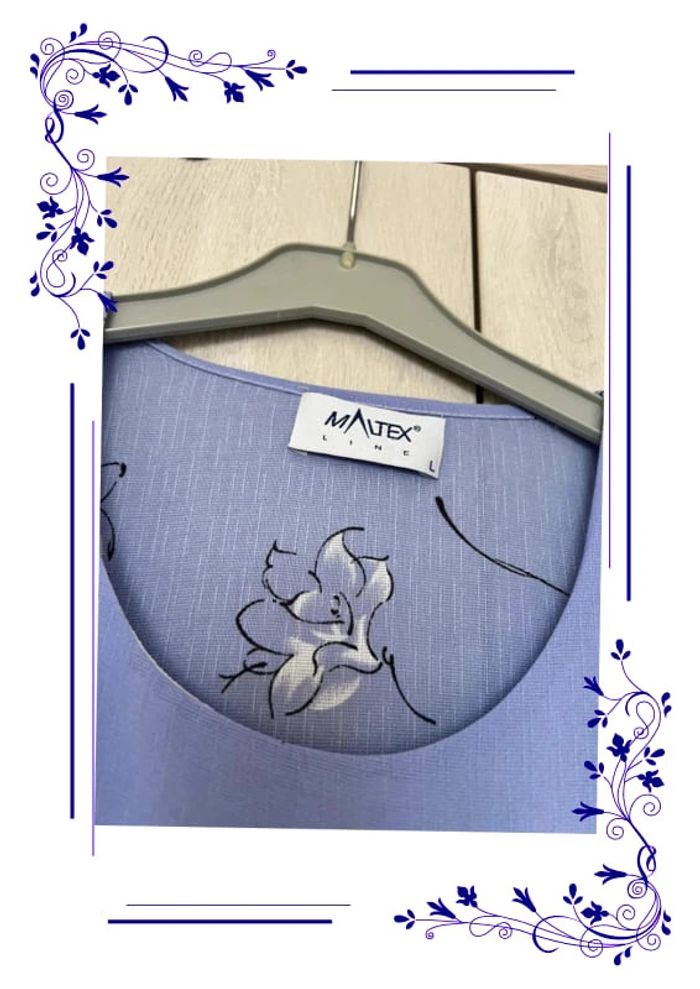 Magnifique tunique L Lila - photo numéro 3