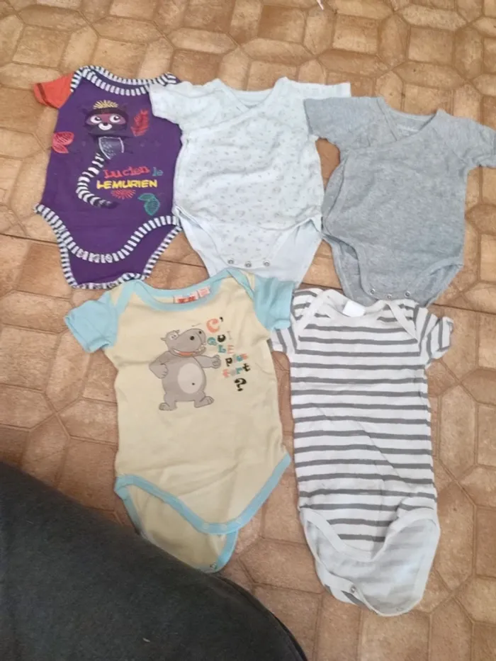 Lot body 6 mois