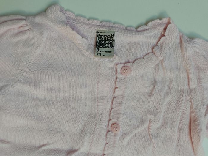 Gilet bébé fille 9 mois Tape à l'oeil - photo numéro 2