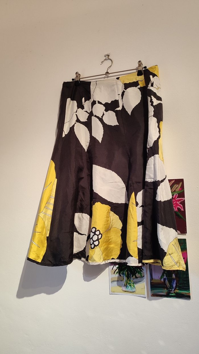 Jupe en soie vintage T40