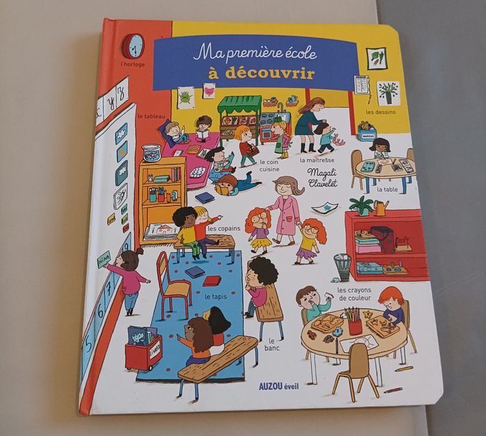 Livre " Ma Première École à découvrir " Auzou Éveil rentrée en maternelle - photo numéro 2