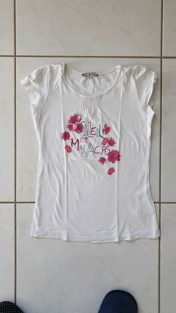 Tshirt mc fille 10 ans CHLA2