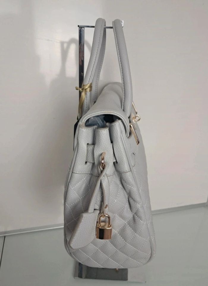 Mac Douglas sac à main cabas bandoulière été gris neuf - photo numéro 4