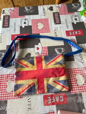 Sac à bandoulière motif drapeau Angleterre