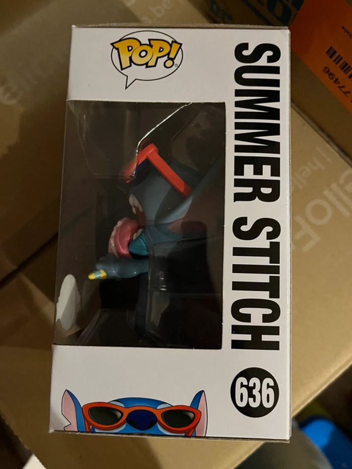 Funko Pop Summer Stitch - Disney - photo numéro 2